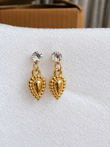 Set of 4 Gold Tone Earrings