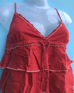 Cute Red Cami Top