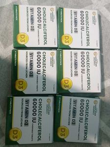 Cholecalciferol Vitamin D3 60000 IU