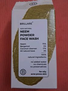 Brillare Neem Powder Face Wash