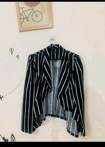 Striped Shein Blazer
