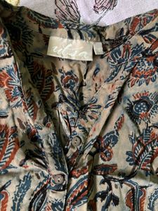 Boho Floral Print Kurta