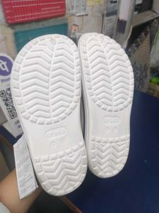 White Bayaband Crocs🎀