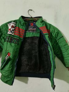 Cute Green Kids Jacket
