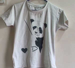 Cute Panda Stay Kind Graphic Tee