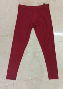 GO COLOURS RED LEGGINGS