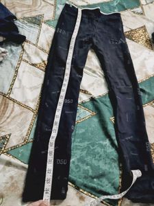 Stylish Black Printed Pants