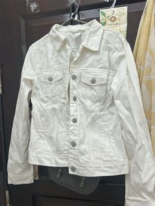 White Denim Jacket