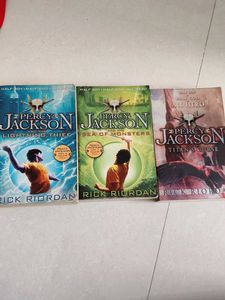 Percy Jackson Book Series Lot