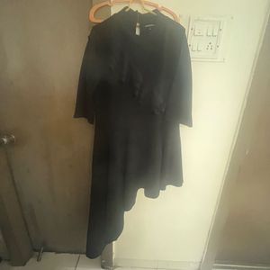 Stylish Black Asymmetrical Kurta