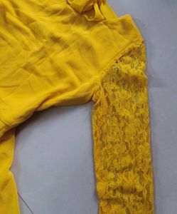 Kazo Yellow Mini Dress