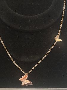 Butterfly Pendant Necklace