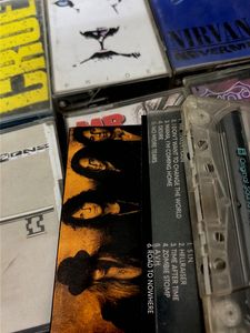Lot of 8 Classic Rock Cassette Tapes