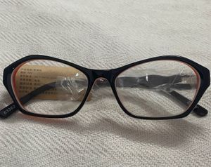 Stylish Black & Red Eyeglasses Frames