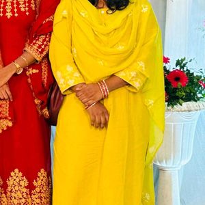 Vibrant Yellow Kurta Set