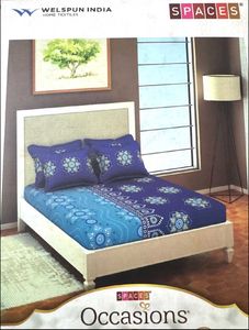 Welspun Spaces Occasions Cotton Bed Sheet Set