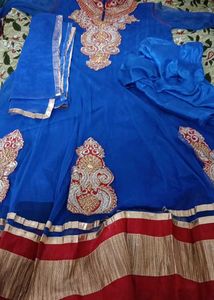 Embroidery long frock for 15 yrs girl