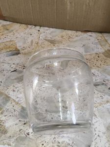 Clear Glass Jar
