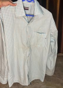 Checkered Light Blue Shirt