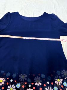 Cute Girls' Floral Top