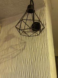 Rot Iron Wall Lamp