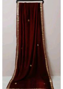 Elegant Maroon dupatta