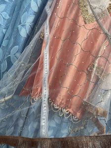 Peach Kurta Set with Dupatta