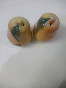 Salt And Pepper Jars Khurja Pottery
