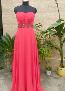 chiffon gown