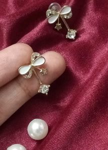 beautiful butterfly earring