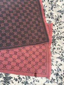 Designer Gucci Monogram reversible Shawl