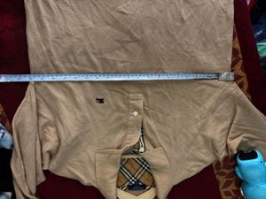 Burberry Long Sleeve Polo Shirt