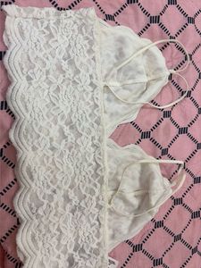 Elegant White Lace Camisole