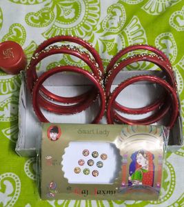 Indian Wedding Bangles, Bindi &amp; Sindoor