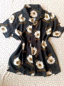 Daisy Print "Inspire" shirt zudio for women men