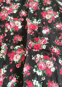 Floral Print Long Sleeve Shirt