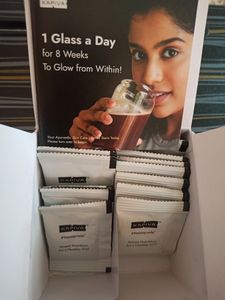 Kapiva Skin Food Glow Mix (For Glowing And Radiant Skin), 15 Sachets Are Available, It Is Best To Drink At Evening With Glass Of Water Please Check Instructions