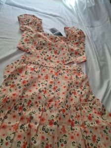 Floral Two-Piece Skirt Set