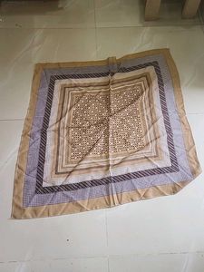 Vintage Scarf - Geometric Print