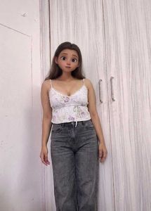 Cami Top with Lace Trim