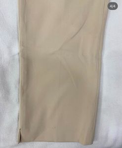 Classic Beige Straight Leg Pants