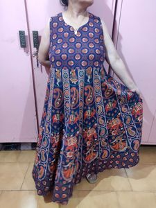Jaipuri design cotton dress