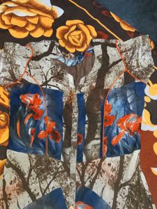 Floral Print Women's Kurta