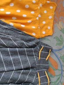 Pajama Set - Polka Dot &amp; Striped