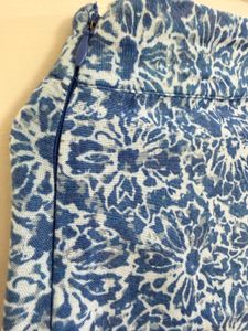 Blue Floral Palazzo Pants