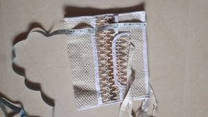 Unused JUTE Boho Woven Tote Bag