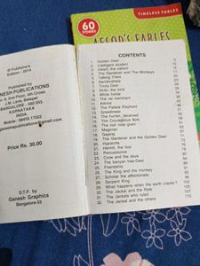 Jataka Tales &amp; Aesop's Fables