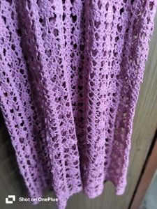 Knitted Lavender Dress