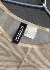 h&amp;m mesh top