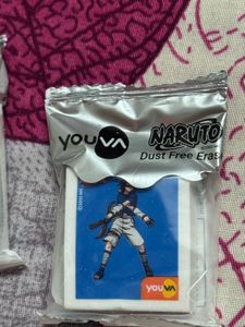 Youva Naruto themed dustless erasers